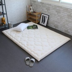 코지나인 볼라텍스 오가닉 매트리스 토퍼 커버, 아이보리