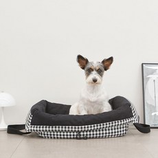 BETTERS 寵物IKE環保袋, 1個, 格紋黑