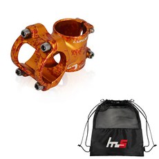 나야스타일 자전거 스템 31.8 x 35 mm + 전용 파우치 세트 CYYP-92-2PU, 오렌지(스템), 1세트