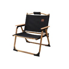 Rion戶外攜帶式露營釣魚椅 小 JY200, 黑色的, 1個