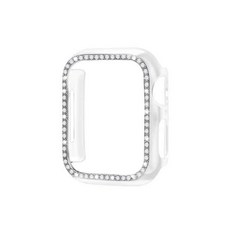 Apple Watch 防刮水鑽邊框保護殼 40mm, 透明