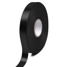 포포팬시 뭉구 프리미엄 유광 단면 공단 리본 15mm, 10 검정, 1개, 45m 10 검정, 1개, 45m