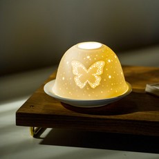 Kerzenfarm 蝴蝶圓頂燭台, 單一顏色, 1個