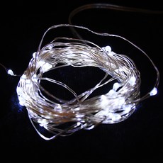 派對海 LED 100P 線電池防水殼燈泡, 白色