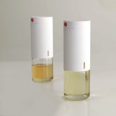Iwooa 簡約玻璃油瓶 白色, 280ml, 2個