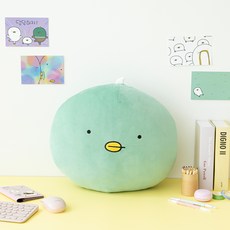 ZZIO 椅背抱抱角色娃娃 麻糬臉型抱枕 Jjidungyi, 混合色