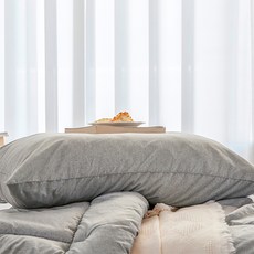 아이르 라운디 홑겹 베개커버