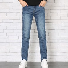 withjean 男士修身直筒彈力牛仔褲 D072