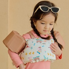 베베샤 아동용 애니멀 암링자켓 팔튜브 암튜브 퍼들점퍼, 1개, 피크닉가든