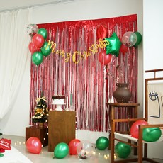 聖誕花環派對套組, 銀