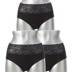 KerriLucy 蕾絲典雅孕婦高腰內褲組 3入