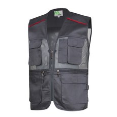 마크 여름용 망사 작업조끼 MK-190, 다크그레이, 1개