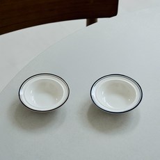 YOON CERAMICS Cozy 小菜碟 2件組, 棕色, 藍色, 1套