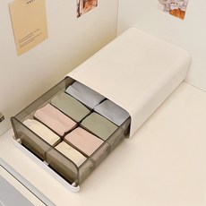 Ju and Ji Secret隔層內衣襪子抽屜櫃 10格, 1個, 白色