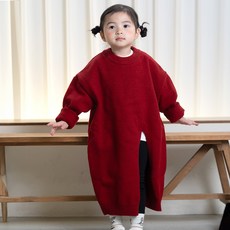 LITTLE RABBIT 女童厚實針織連身裙