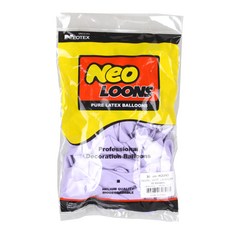 NeoLunce 圓形粉彩啞光氣球 30cm x 50p, 薰衣草, 1個