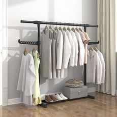 Yehome 擴展型雙向站立式衣架, 單一顏色