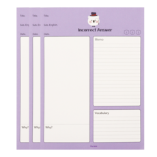 Mobeus Factory黏土Mobe大數據基礎錯題本, 混色, 3個