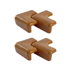 AiSON 氣墊防撞角, 棕色, 4個