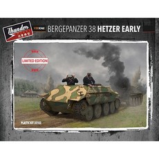 ThunderModel 1/35德國Bergehetzer 38t Hetzer早期帶內部TD35103塑膠模型裝甲車, 1個