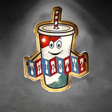 Quardi LED 復古壁飾吊墜飲料杯, 1個