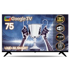 시티브 4K UHD LED 구글 OS 1등급 스마트TV, 189cm(75인치), 75 UHD GTV, 벽걸이형, 방문설치