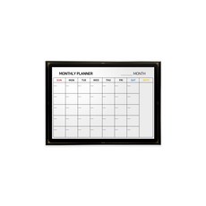 마이보드 투명 강화유리 월중계획표 스케줄보드 골드라인2 알루미늄 매트블랙