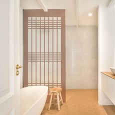 꾸밈 무점착 전통무늬 유리문 시트지 pm129_m, 혼합색상, 100 x 210 cm