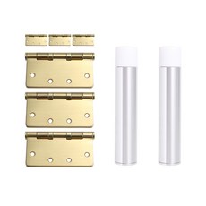 5節金色鉸鏈門擋銀色組, 2套