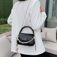 DARUMEE DIY皮革斜背包組, 黑色, 1個