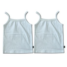 URBASIC 女童獨特細肩帶背心 2件組