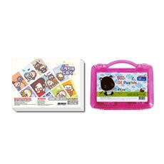 ARTMORE Sosofun速寫本繪圖紙130g x 125張+蠟筆36色粉色套組