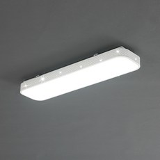 siamese LED 纖薄廚房單燈 吸頂燈, 白色 + 晝光色