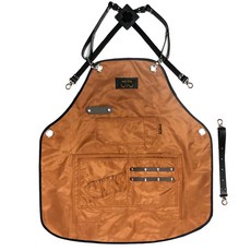 Kandeo Leather Ranger 皮革防水圍裙 L, 棕色, 1個