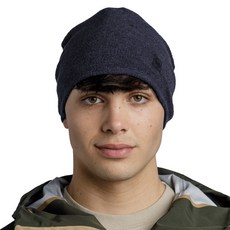 西班牙 BUFF Fleece刷毛羊毛防寒毛帽, 海軍藍, 1個