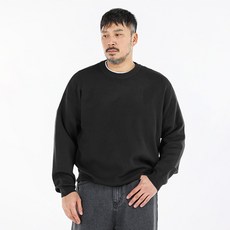 Big Easy 男款Oversize版鳥眼紋Hacci圓領套頭針織衫