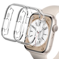 EXCCI 智慧手錶纖薄保護殼 45mm 2入, 透明