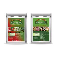 텃밭 비료 2종 세트, 1세트