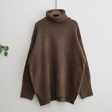 이얀 임산부 니트 폴라 티셔트