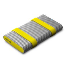 SONY 索尼 SSD外接硬碟 SL-MG5, 灰色 黃色, 500GB