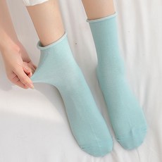 孕婦粉彩襪 薄荷色, 3雙