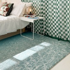 러움 pvc 거실 방수 다용도 층간소음 매트, 오션