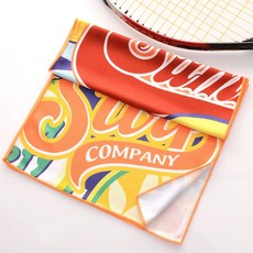 Sonio 獨特印花涼感運動毛巾 30 x 100 cm, 1個, 06 夏威夷