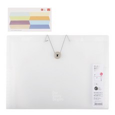 HICKIES 辦公室 學校 補習班 文件整理 A4 透明文件夾 5層 CF10, 單一顏色, 1個