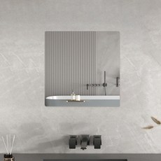 Golden Rabbit C型黏貼式壓克力安全鏡 正方形 30 x 30 cm, 單一顏色