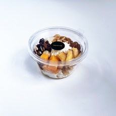 Tinapicnic 沙拉杯一次性外盒 + 卡其棕色貼紙套組, 20套