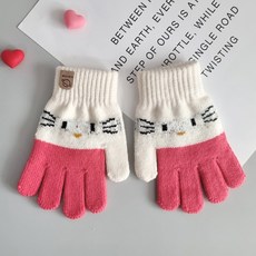 woojooi 兒童嚕嚕針織手套