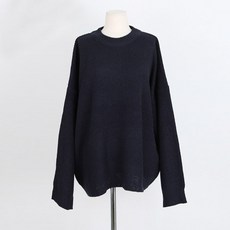 마이시즌 여성 도톰 아방 루즈핏 니트