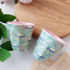 rice 幼兒印花水杯 S號, Swan, 2入