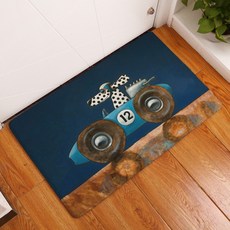 Allove Home 狗狗賽車門墊, TYPE20